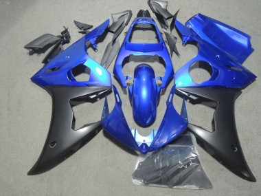 Azul Preto Kit Carenagem Moto R6 03-05