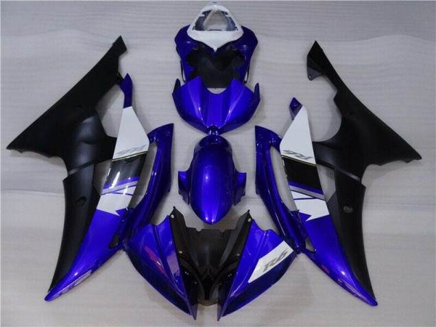 Azul Preto Kit Completo Carenagem Moto R6 08-16