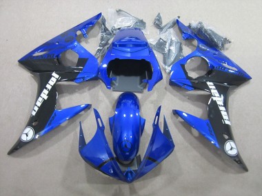 Azul Preto Kits Carenagem Moto R6 03-05