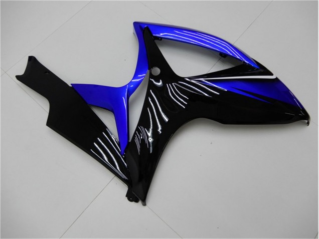 Azul Preto Kits Completo Carenagem Moto GSXR 600 / 750 K6 06-07