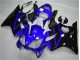 Azul Preto Moto Plásticos CBR 600 F4i 01-03 Azul Preto Moto Plásticos CBR 600 F4i 01-03