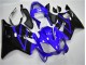 Azul Preto Moto Plásticos CBR 600 F4i 01-03 Azul Preto Moto Plásticos CBR 600 F4i 01-03