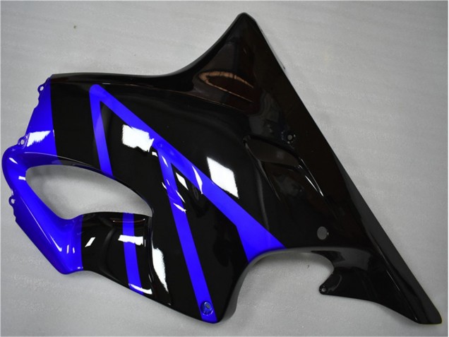 Azul Preto Moto Plásticos CBR 600 F4i 01-03 Azul Preto Moto Plásticos CBR 600 F4i 01-03