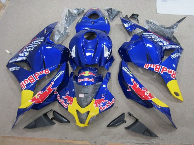 Azul Red Bull Carroçaria Moto CBR 600RR 09-12