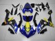 Azul Tubarão Carenagem Moto R1 09-11