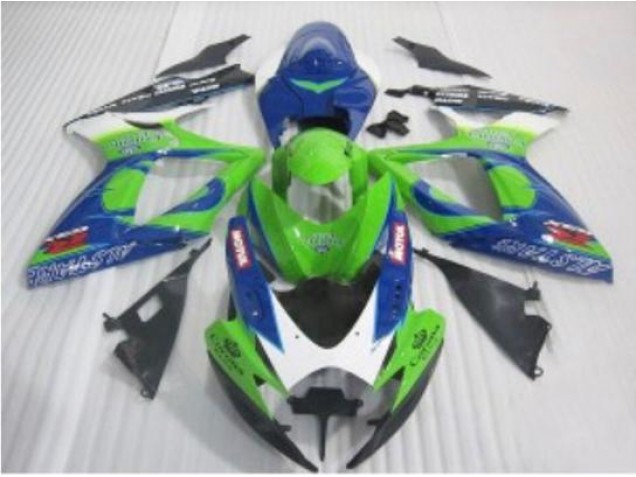 Azul Verde Carenagem Moto GSXR 600 / 750 K8 08-10