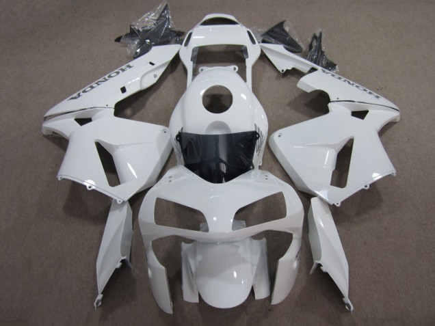 Branco Abs Kit Carenagem & Plásticos Moto CBR 600RR 03-04