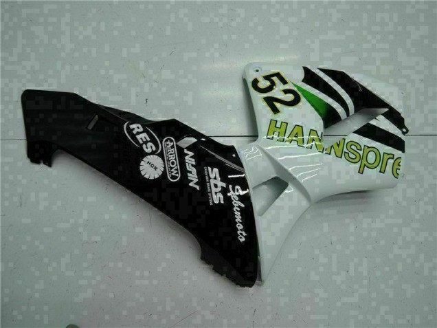 Branco Amarelo Verde 52 Carenagem Moto CBR 600RR 05-06