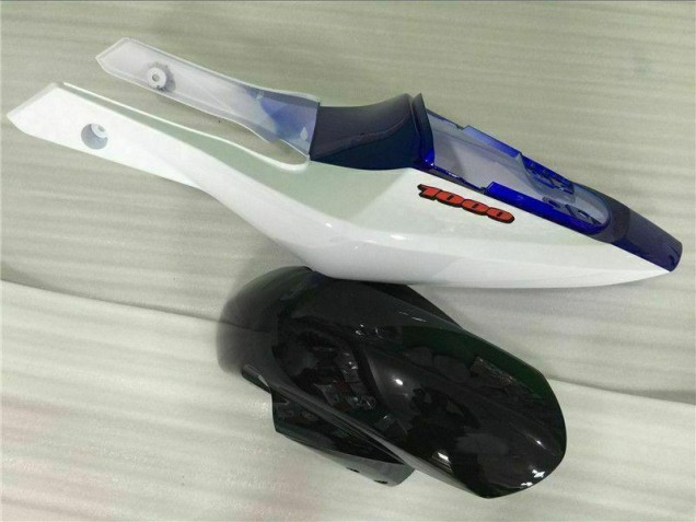 Branco Azul Carenagem Moto GSXR 1000 K3 03-04