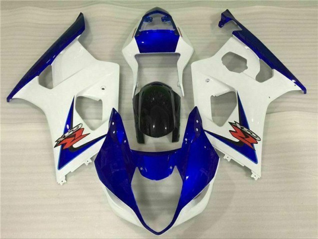 Branco Azul Carenagem Moto GSXR 1000 K3 03-04