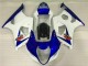 Branco Azul Carenagem Moto GSXR 1000 K3 03-04