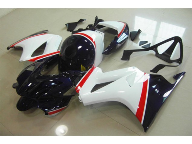Branco Azul Carenagem Moto VFR 800 02-13 Branco Azul Carenagem Moto VFR 800 02-13