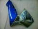 Branco Azul Chama Carenagem Moto CBR 600RR 05-06 Branco Azul Chama Carenagem Moto CBR 600RR 05-06