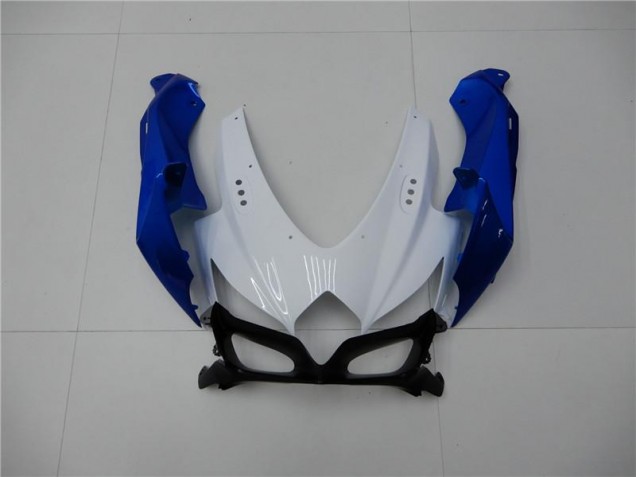 Branco Azul Kit Carenagem Moto GSXR 600 / 750 K8 08-10