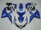 Branco Azul Kit Carenagem Moto GSXR 600 / 750 K8 08-10