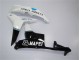 Branco Azul Preto Carenagem Moto CBR 600RR 09-12 Branco Azul Preto Carenagem Moto CBR 600RR 09-12