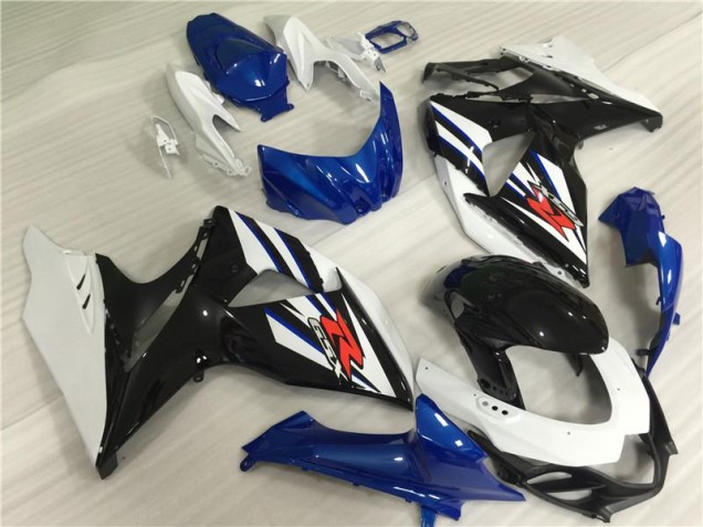 Branco Azul Preto Carenagem Moto GSXR 1000 K9 09-16