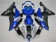 Branco Azul Preto Carenagem Moto R6 08-16