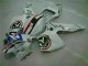 Branco Azul R 2 Carenagem Moto CBR 600RR 03-04