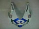 Branco Azul R 2 Carenagem Moto CBR 600RR 03-04