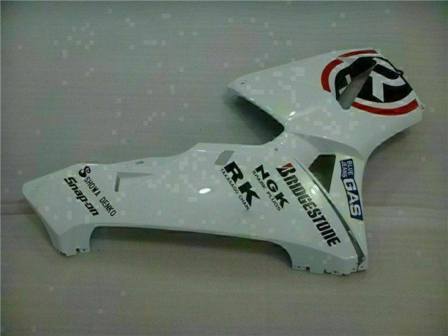 Branco Azul R 2 Carenagem Moto CBR 600RR 03-04