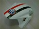 Branco Azul R 2 Carenagem Moto CBR 600RR 03-04