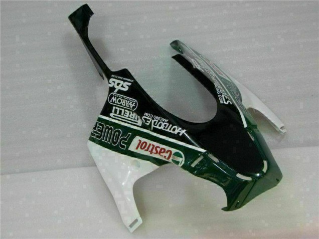 Branco Castrol 4 Carenagem Moto CBR 1000RR 08-11