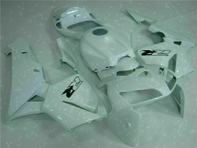 Branco Kit Carenagem Moto CBR 600RR 05-06 Branco Kit Carenagem Moto CBR 600RR 05-06