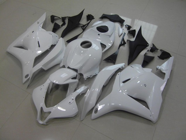 Branco Kit Carenagem Moto CBR 600RR 09-12 Branco Kit Carenagem Moto CBR 600RR 09-12