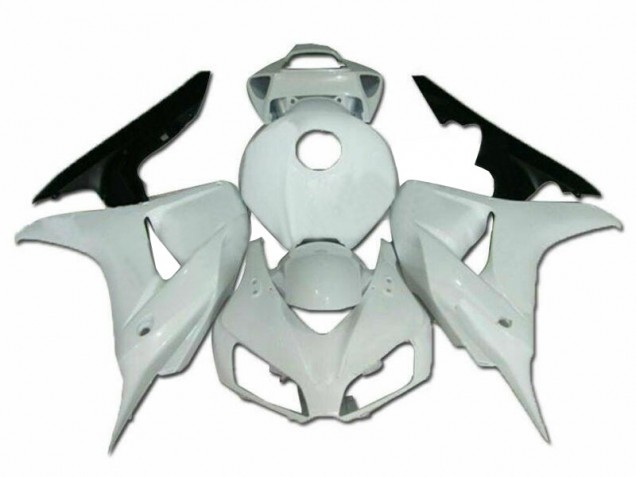 Branco Kits Carenagem Moto CBR 1000RR 06-07 Branco Kits Carenagem Moto CBR 1000RR 06-07