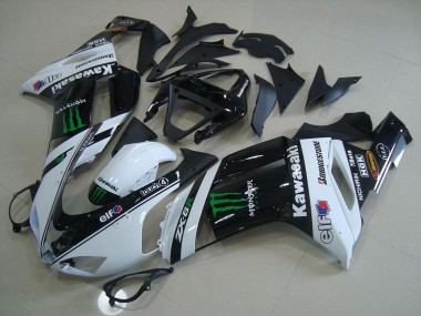 Branco Monster Carenagem Moto ZX6R 07-08