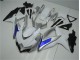 Branco Prata Azul Carenagem Moto GSXR 600 / 750 K8 08-10