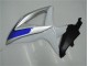 Branco Prata Azul Carenagem Moto GSXR 600 / 750 K8 08-10