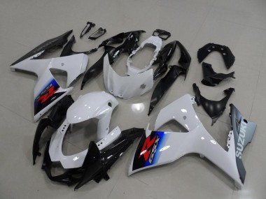 Branco Prata Carenagem Moto GSXR 1000 K9 09-16
