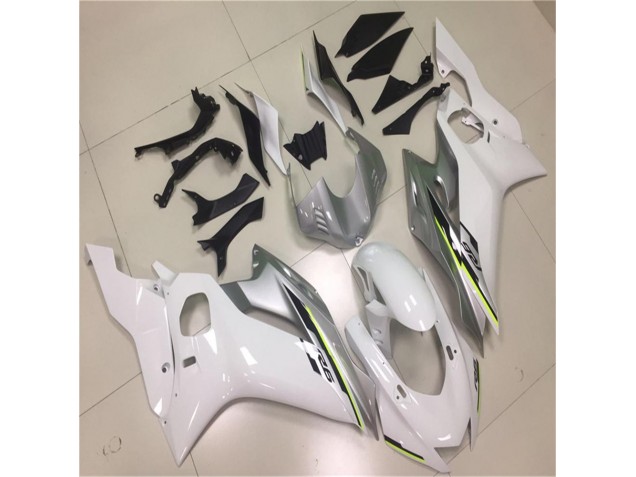 Branco Prata Carenagem Moto R6 17-23 Branco Prata Carenagem Moto R6 17-23