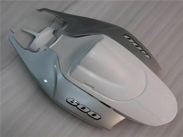 Branco Prata Carroçaria Moto GSXR 600 / 750 K6 06-07