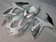 Branco Prata Carroçaria Moto GSXR 600 / 750 K6 06-07