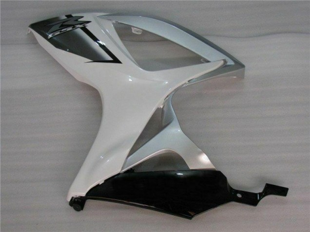 Branco Prata Kits Carenagem Moto GSXR 600 / 750 K6 06-07 Branco Prata Kits Carenagem Moto GSXR 600 / 750 K6 06-07