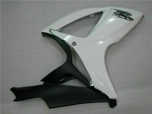 Branco Prata Moto Plástico GSXR 600 / 750 K6 06-07 Branco Prata Moto Plástico GSXR 600 / 750 K6 06-07