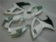 Branco Prata Moto Plásticos GSXR 600 / 750 K6 06-07 Branco Prata Moto Plásticos GSXR 600 / 750 K6 06-07