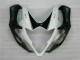 Branco Preto Abs Kits Carenagem Moto GSXR 1000 K5 05-06 Branco Preto Abs Kits Carenagem Moto GSXR 1000 K5 05-06