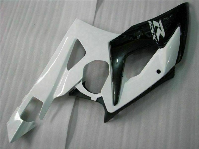 Branco Preto Abs Kits Carenagem Moto GSXR 1000 K5 05-06 Branco Preto Abs Kits Carenagem Moto GSXR 1000 K5 05-06
