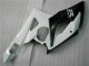 Branco Preto Abs Kits Carenagem Moto GSXR 1000 K5 05-06 Branco Preto Abs Kits Carenagem Moto GSXR 1000 K5 05-06