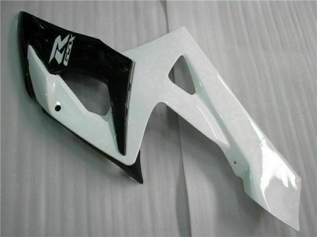 Branco Preto Abs Kits Carenagem Moto GSXR 1000 K5 05-06 Branco Preto Abs Kits Carenagem Moto GSXR 1000 K5 05-06
