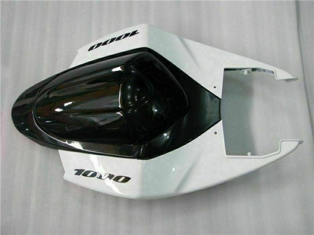 Branco Preto Abs Kits Carenagem Moto GSXR 1000 K5 05-06 Branco Preto Abs Kits Carenagem Moto GSXR 1000 K5 05-06