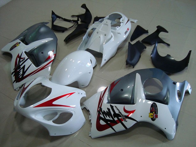 Branco Preto Carenagem Moto GSXR 1300 Hayabusa 96-07 Branco Preto Carenagem Moto GSXR 1300 Hayabusa 96-07