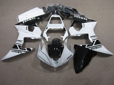 Branco Preto Carenagem Moto R6 03-05
