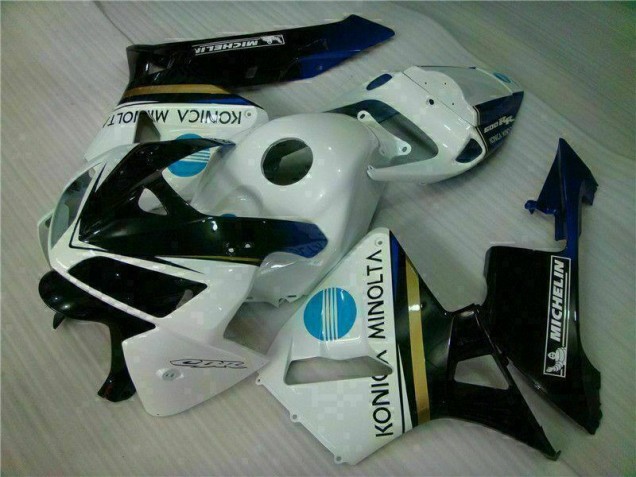 Branco Preto Carenagem & Plástico Moto CBR 600RR 05-06