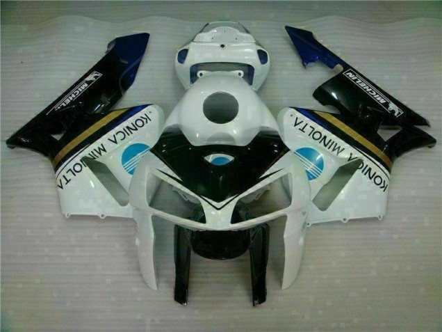 Branco Preto Carenagem & Plástico Moto CBR 600RR 05-06
