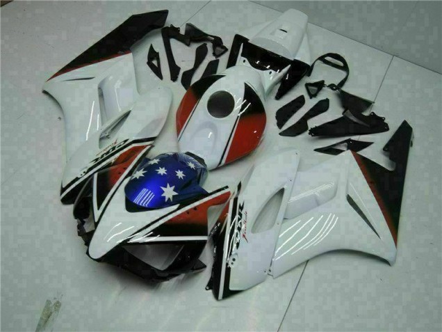 Branco Preto Carroçaria Moto CBR 1000RR 04-05